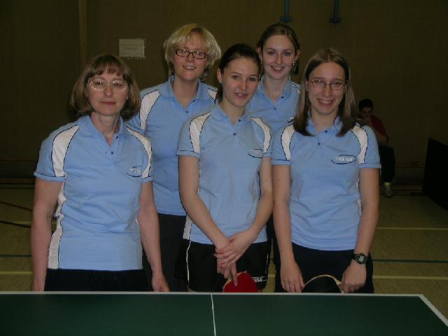 1. Damenmannschaft - Aufsteiger in die Bezirksliga 2004/05