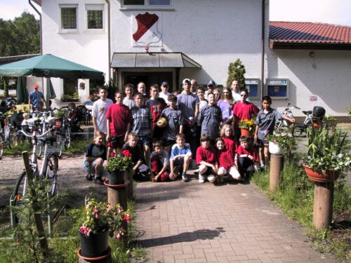 Jugendtreffen mit Gästen aus Waldbrunn