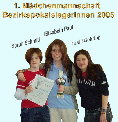 Bezirskpokal 2005 - Schülerinnen