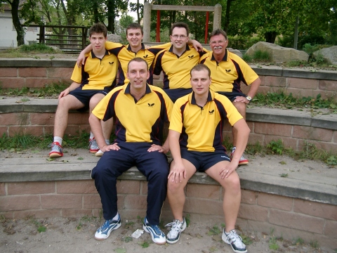 Mannschaftsfoto Herren I - Bezirksklasse Süd - 2006/2007
