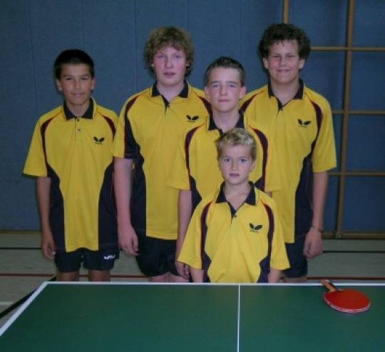Mannschaftsfoto Schüler I - Bezirksliga - 2006/2007