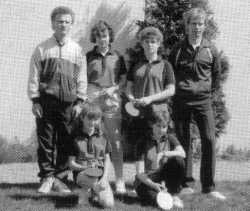 Mannchaftsfoto 2. Mädchenmannschaft 1988
